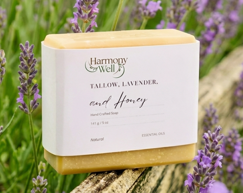 tallow honey soap